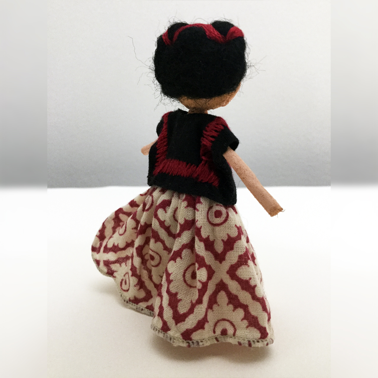 Handmade Wooden Dolls Model Frida Kahlo - ShopiPersia